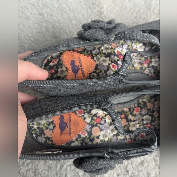 ROCKET DOG Heel Gray Women Shoes Size 8 Carpet Texture - Picture 9 of 9